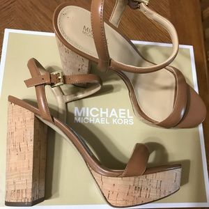 Michael Kors Tan Heels
